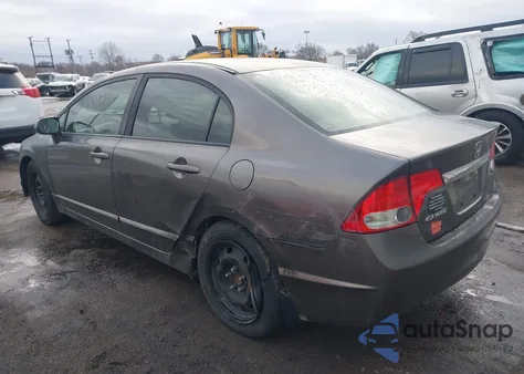 2009 Honda Civic Lx из США, поврежденный, VIN 19XFA16579E021626
